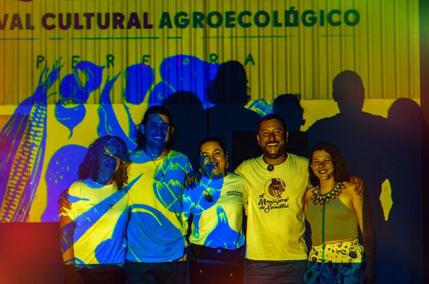 Equipo en el Festival Cultural Agroecológico de Pereira